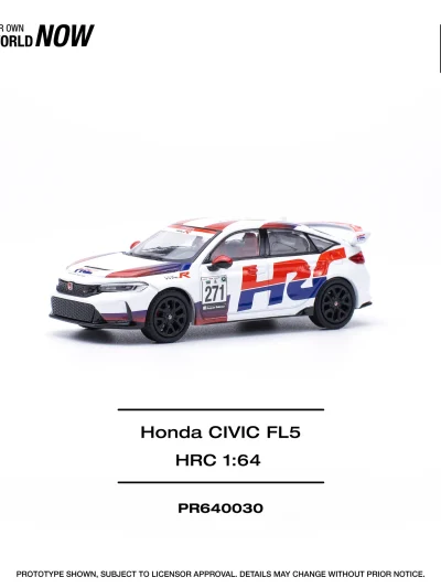 POPRACE 1:64 PR640030 HONDA CIVIC TYPE-R (FL5) TCR - HRC