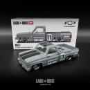 Kaido House X MINIGT KHMG160 Chevrolet Silverado KAIDO V2 Grey