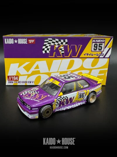 Kaido House X MINIGT KHMG194 BMW M3 Kaido KW V1