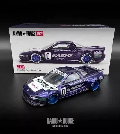 Kaido House x Mini GT KHMG173 1:64 Honda NSX Kaido Racing V2 – Purple